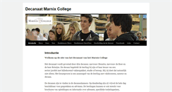 Desktop Screenshot of decanaat.marnixcollege.nl